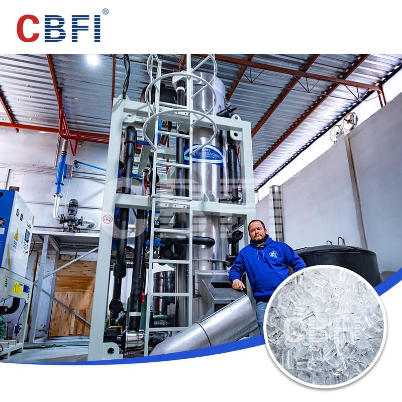 CBFI 10-Ton Integrated Tube Ice Machine, Injecting "Ice" Power Into Your Business Success