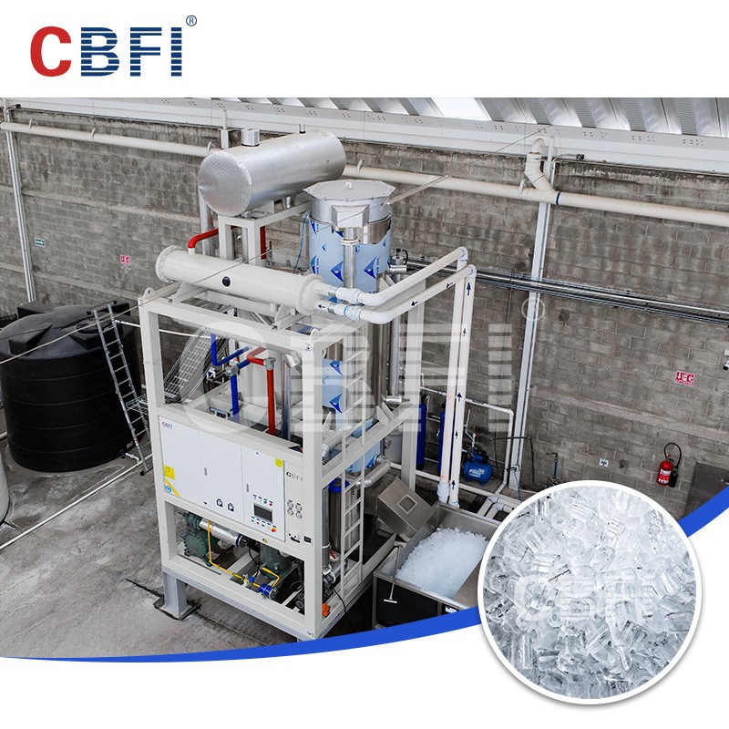 CBFI Integrated Tube Ice Machine Compliant And Established Tube Ice Factory factory
