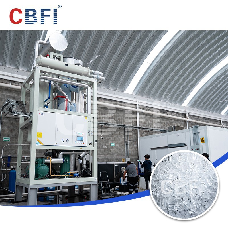 CBFI Integrated Tube Ice Machine Compliant And Established Tube Ice Factory suppliers