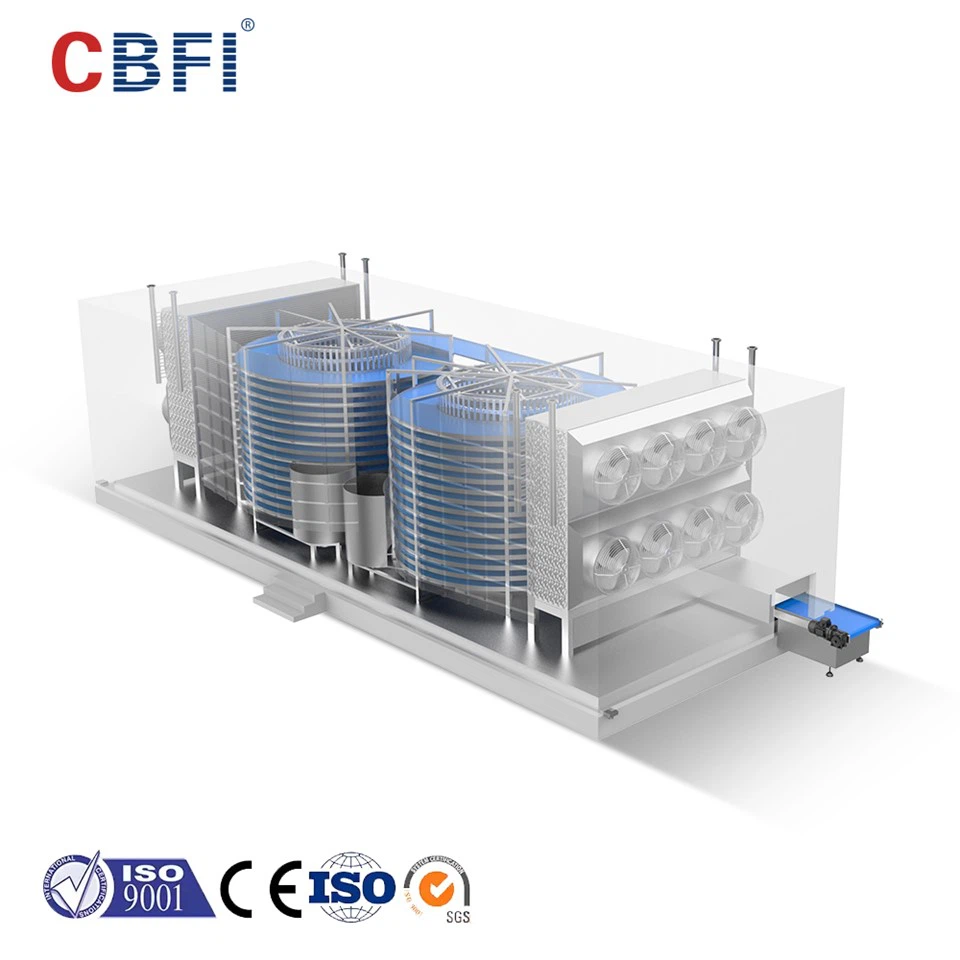 CBFI Spiral Freezer Frozen Buns