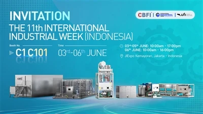 CBFI To Showcase Tropical Ice Making & Freezing Solutions At Indonesia Intern...
