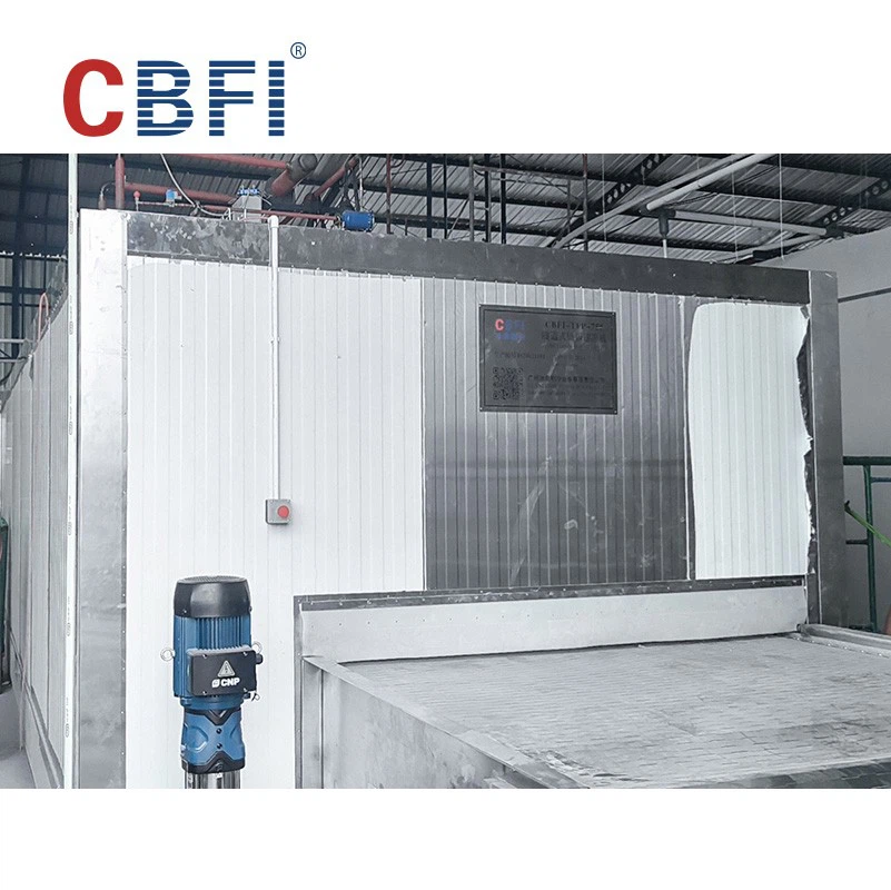 IQF Plate And Strip Tunnel Quick Freezing Machine