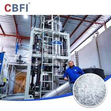 CBFI 10-Ton Integrated Tube Ice Machine, Injecting "Ice" Power Into Your Business Success