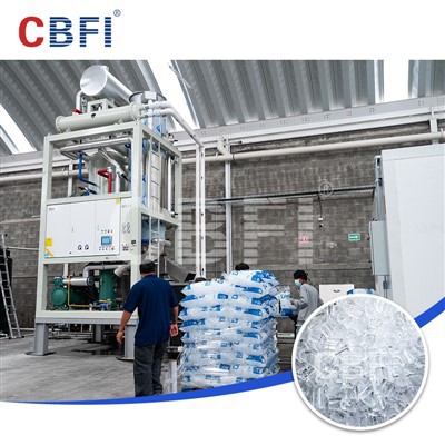 CBFI Integrated Tube Ice Machine Compliant And Established Tube Ice Factory