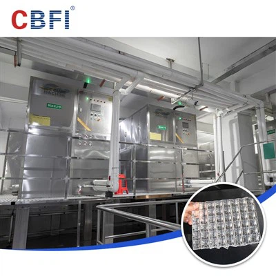 10 tons/day fully automatic cube ice factory | Professional grade edible ice solution