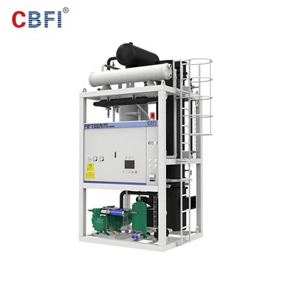 CBFI Produces 15 Tons of Tube Ice Machine Per Day for Seafood Processing and Application
