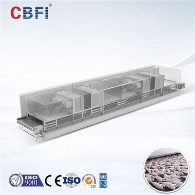 Tunnel Type Quick Freezing Machine For Quick Freezing Corn