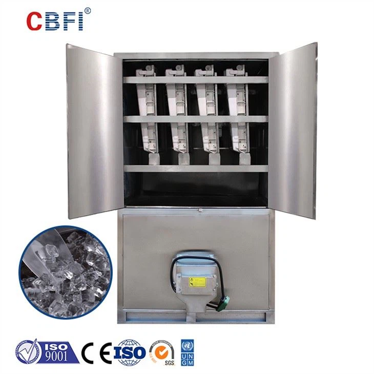 1 Tons Industrial Automatic Edible Large Ice Cube Maker with CE Certificate